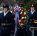 Command Sgt. Maj. Brandsasse Lays a Wreath at the Tomb of the Unknown Soldier