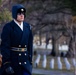 Command Sgt. Maj. Brandsasse Lays a Wreath at the Tomb of the Unknown Soldier