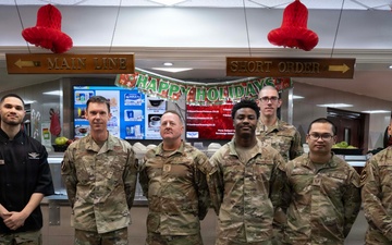 39th ABW Leadership Shows Appreciation During Holiday Meal