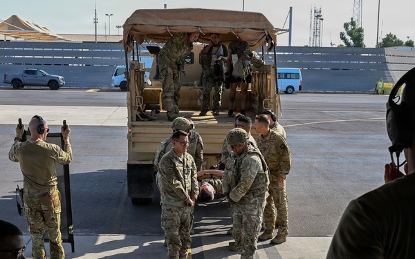 10th EAEF Conducts Aeromedical Evacuation Training During Exercise Pale Serpent