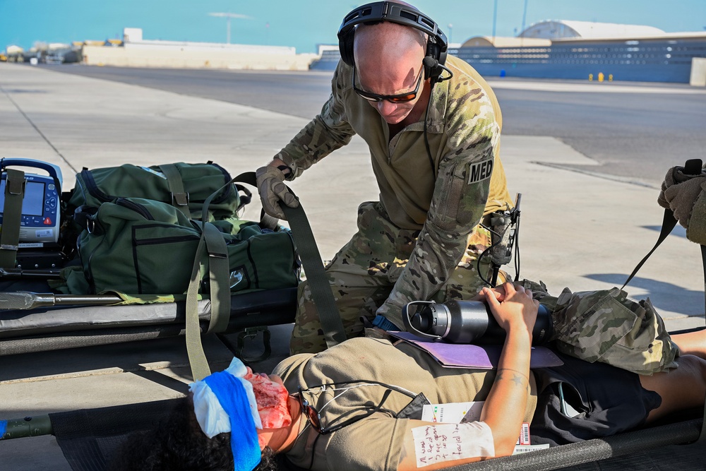 10th EAEF Conducts Aeromedical Evacuation Training During Exercise Pale Serpent