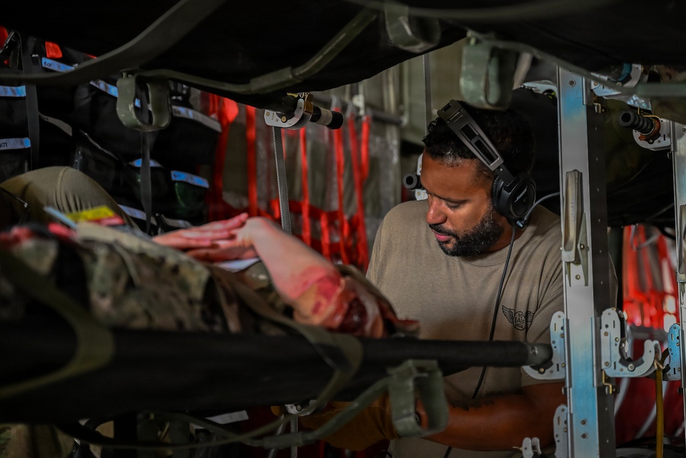 10th EAEF Conducts Aeromedical Evacuation Training During Exercise Pale Serpent