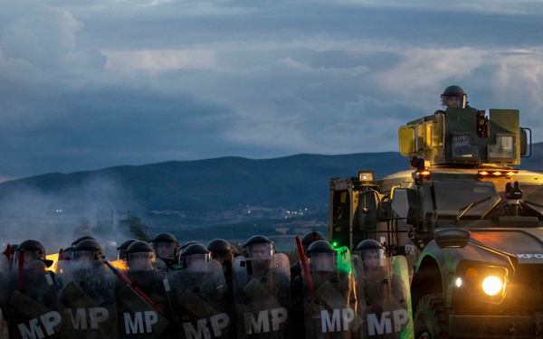KFOR Multinational CRC training in action in Kosovo