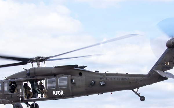 Building Bonds in the Sky: U.S. and German Soldiers Conduct Joint Rappelling Training