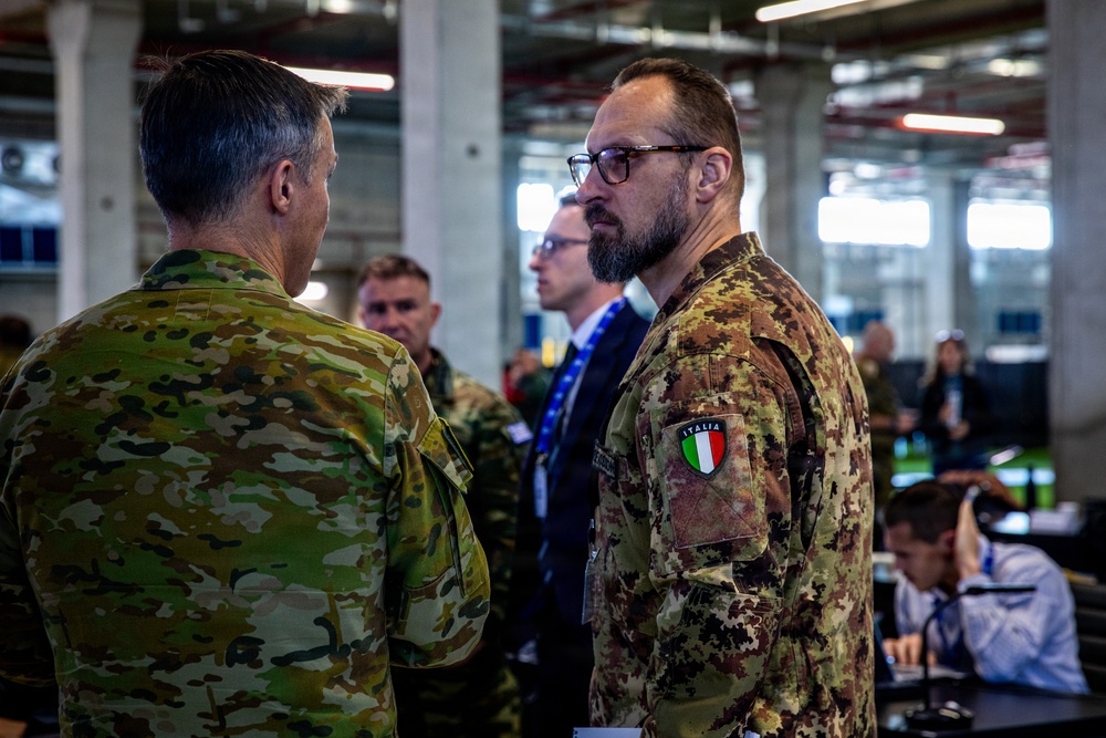 International Collaboration Continues in Civil-Military Coordination Center