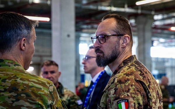 International Collaboration Continues in Civil-Military Coordination Center