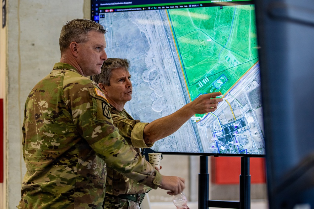 International Collaboration Continues in Civil-Military Coordination Center