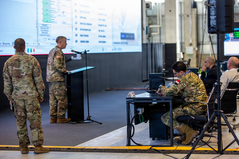 International Collaboration Continues in Civil-Military Coordination Center