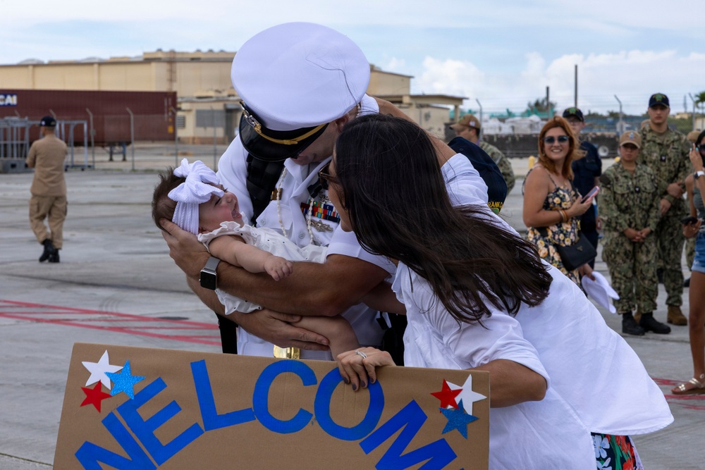 USS Frank Cable Returns to Homeport
