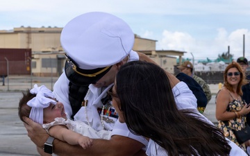 USS Frank Cable Returns to Homeport