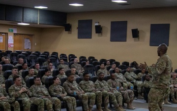 New York Army National Guard leaders visit deployed troops