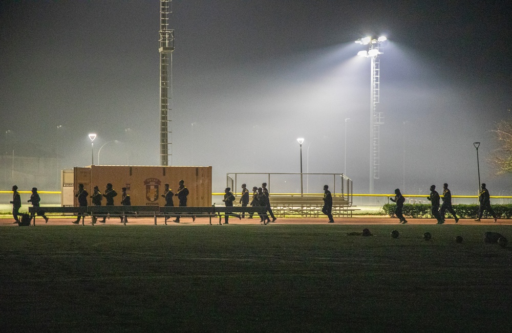Sharks and Minnows: NCOs strengthen cohesion during physical training