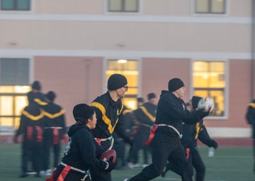 Sharks and Minnows: NCOs strengthen cohesion during physical training