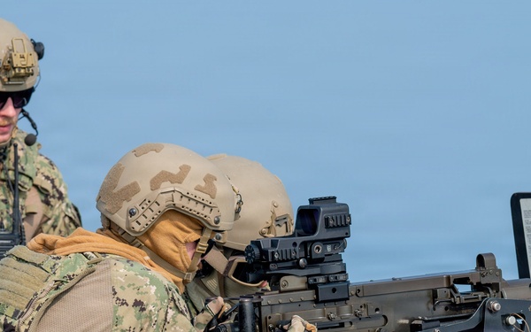 USCGC Clarence Sutphin Jr. (WPC 1147) LIVE FIRE EXERCISE
