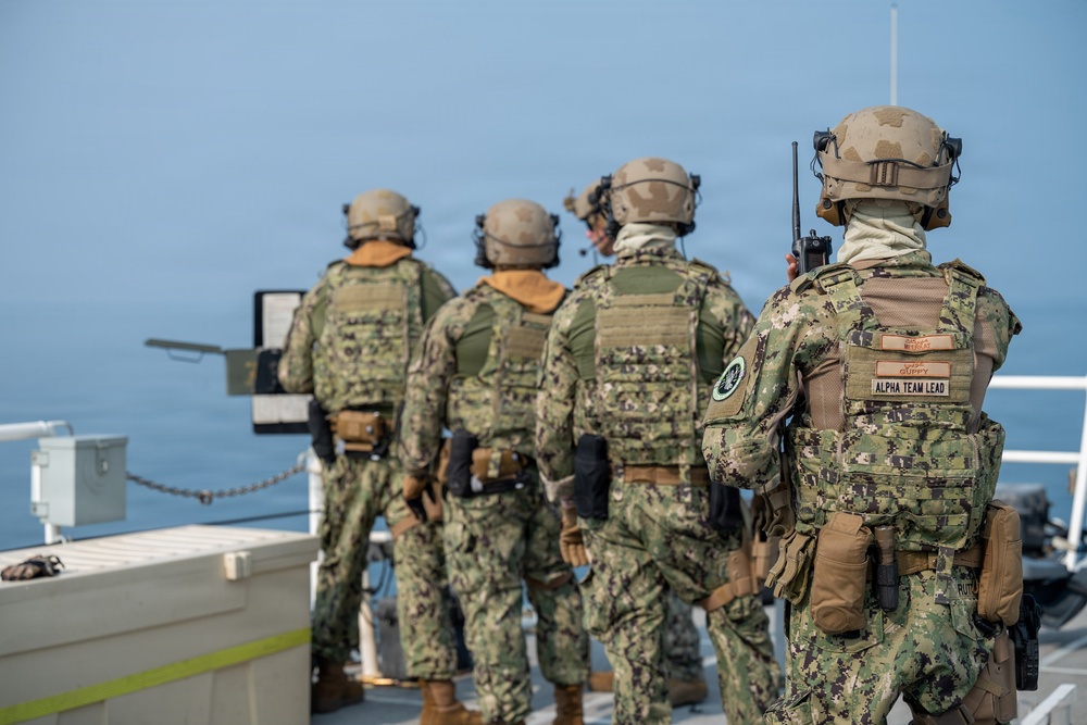USCGC Clarence Sutphin Jr. (WPC 1147) LIVE FIRE EXERCISE