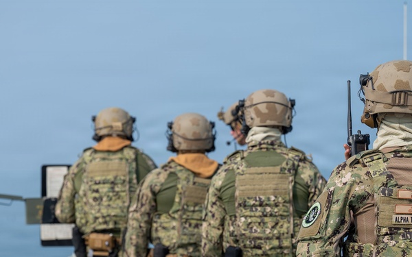 USCGC Clarence Sutphin Jr. (WPC 1147) LIVE FIRE EXERCISE