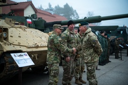 Senior NATO Leaders Visit Forward Land Forces at Bemowo Piskie