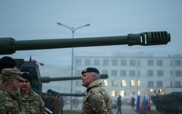 Senior NATO Leaders Visit Forward Land Forces at Bemowo Piskie