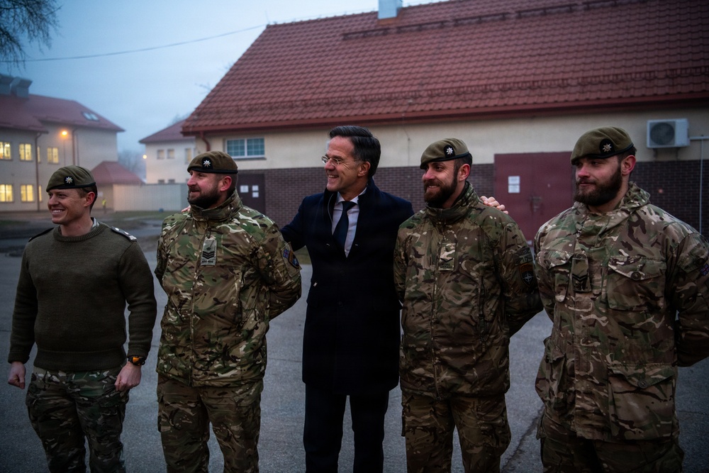 Senior NATO Leaders Visit Forward Land Forces at Bemowo Piskie