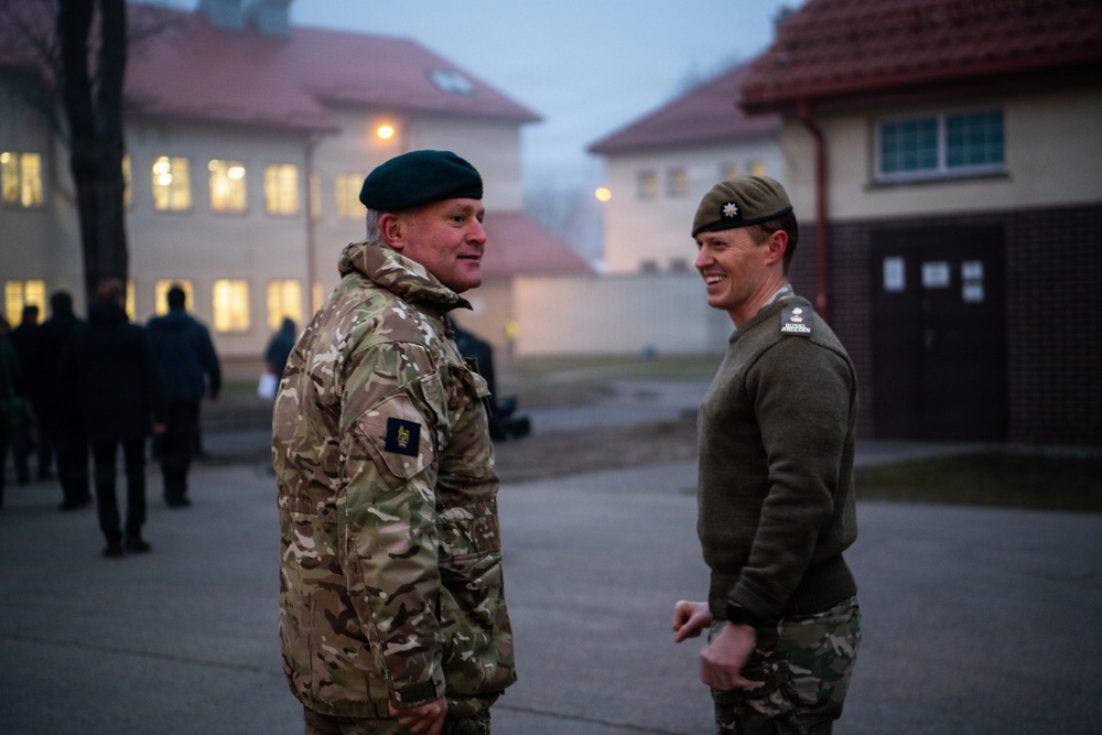 Senior NATO Leaders Visit Forward Land Forces at Bemowo Piskie