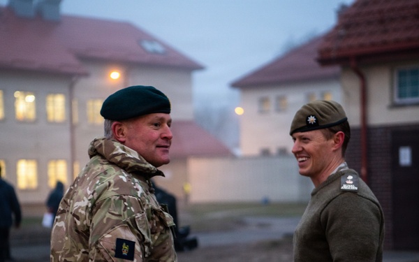 Senior NATO Leaders Visit Forward Land Forces at Bemowo Piskie