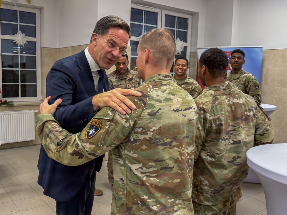 Senior NATO Leaders Visit Forward Land Forces at Bemowo Piskie