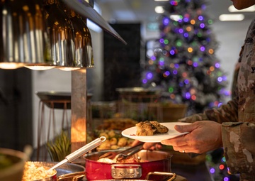 U.S. Army Central Soldiers Celebrate The Holidays While Deployed