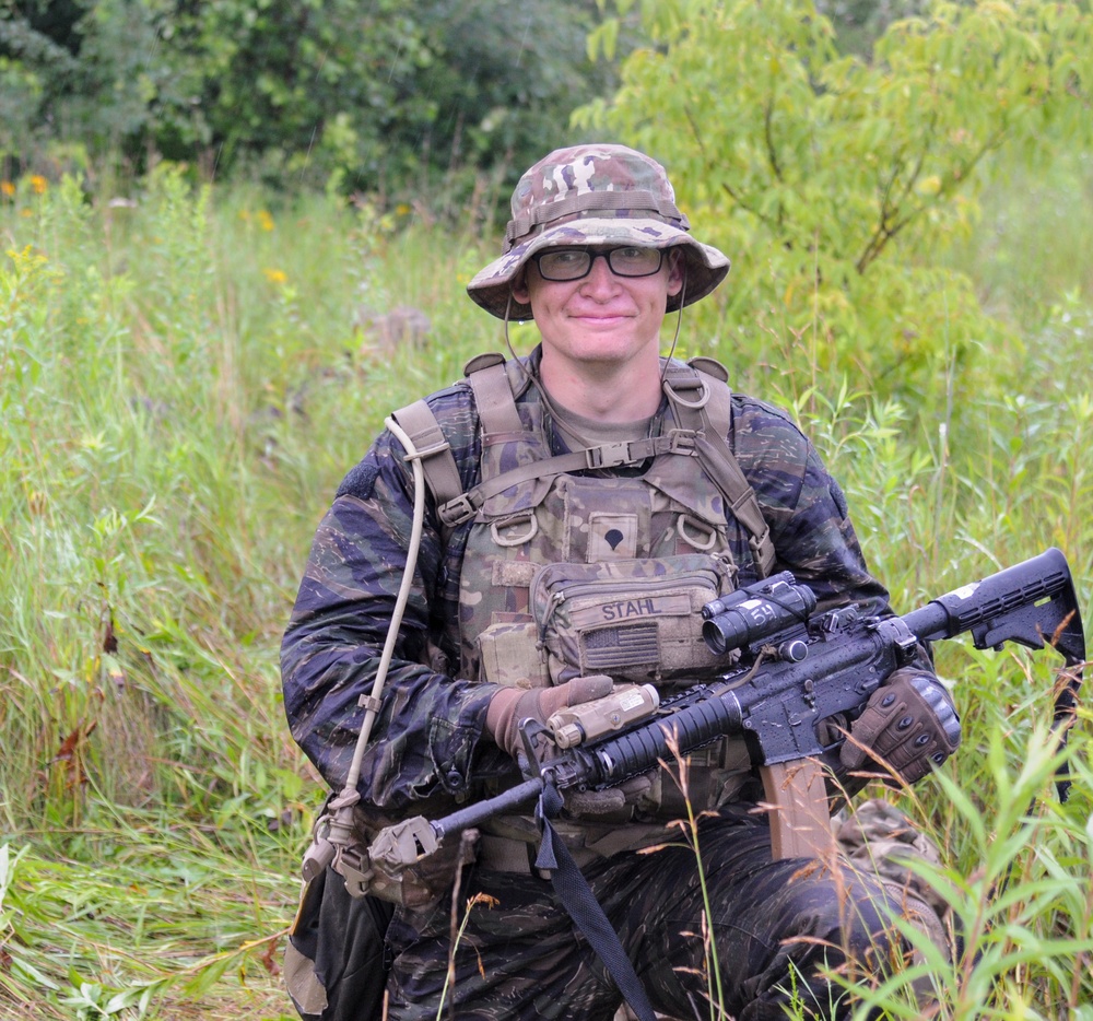 1-145th Armored Regiment cavalry scouts conduct reconnaissance during modernization training