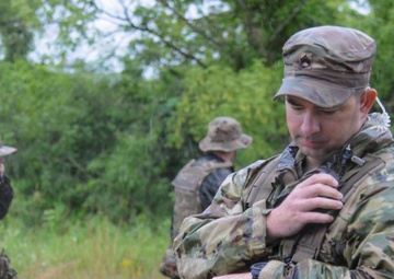 1-145th Armored Regiment cavalry scouts conduct reconnaissance during modernization training