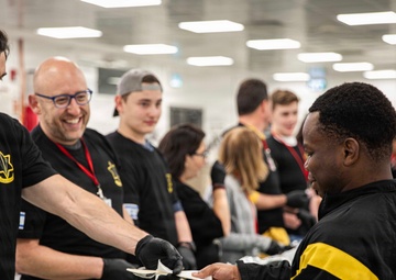 U.S. Army Central Soldiers Celebrate The Holidays While Deployed