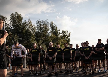 U.S. Army Central Soldiers Celebrate The Holidays While Deployed