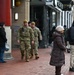 National Guard soldiers conduct presence patrols in Chinatown