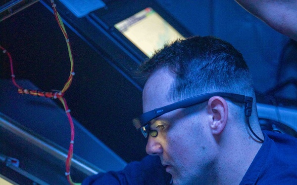 Augmented Reality Maintenance System aboard USS Fort Lauderdale