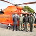 Coast Guard aircrew visits local school for holidays