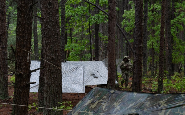 SERE, shelter fabrication and land navigation