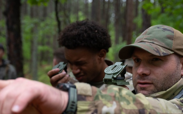 SERE, shelter fabrication and land navigation