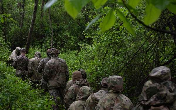 SERE, shelter fabrication and land navigation