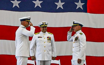 Coast Guard Air Station Atlantic City holds change of command ceremony