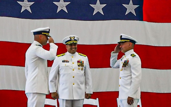 Coast Guard Air Station Atlantic City holds change of command ceremony
