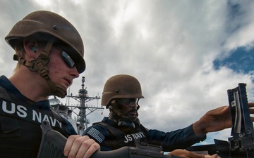 USS Winston S. Churchill (DDG 81) Crew-Served Weapons Live-Fire