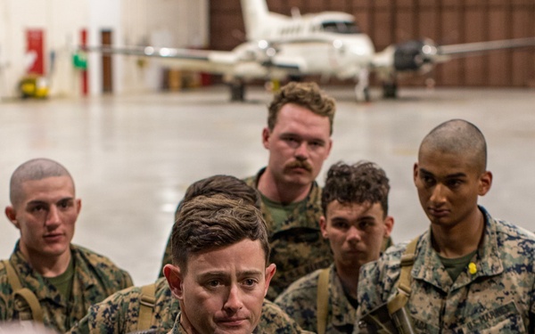 U.S. Marines land at Naval Station Guantanamo Bay, Cuba