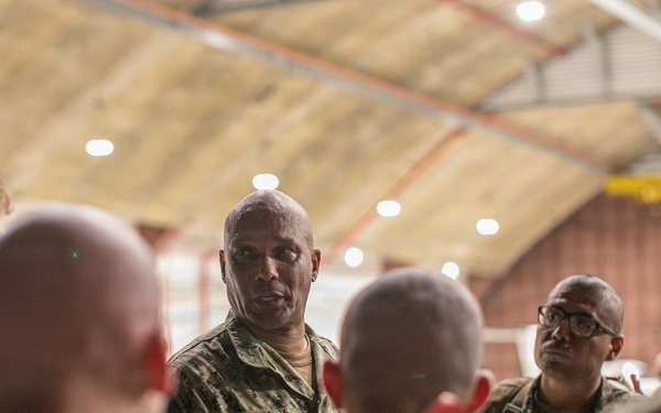 U.S. Marines land at Naval Station Guantanamo Bay, Cuba