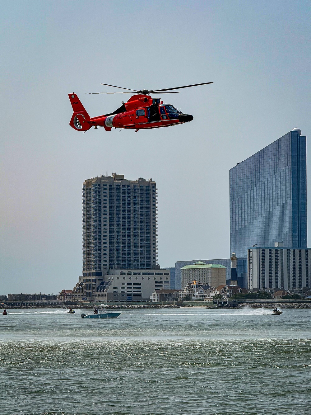 Coast Guard Air Station Atlantic City conducts patrol over New Jersey