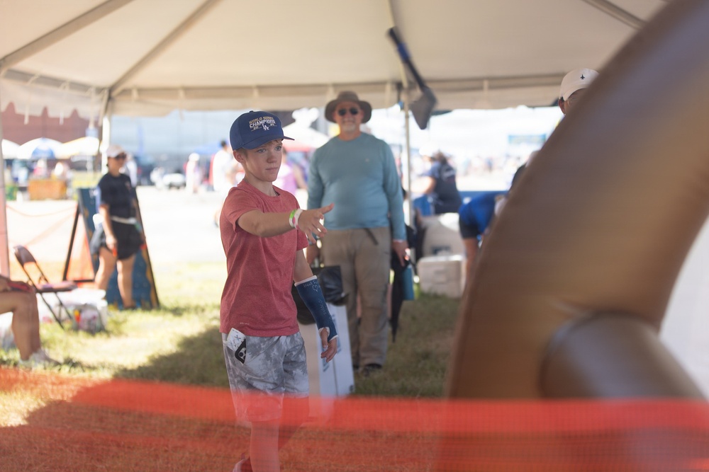 Attendees at Tinker Air Show 2025