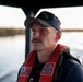 Coast Guard members patrol Rio Grande near Starbase, Texas