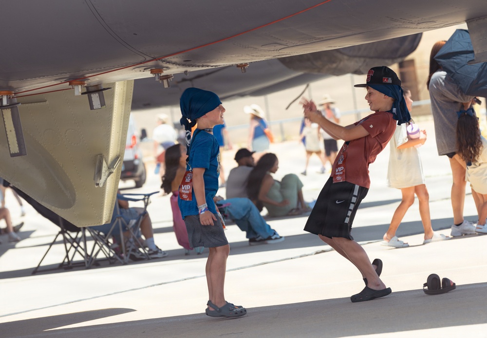 Attendees at Tinker Air Show 2025