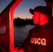 Coast Guard members patrol Rio Grande near McAllen, Texas