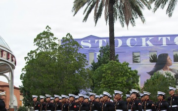 Command Recruiting Program Marines Visit Downtown Stockton