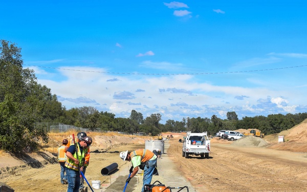 Work Underway at Dike 3