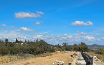 Work underway on Dike 4